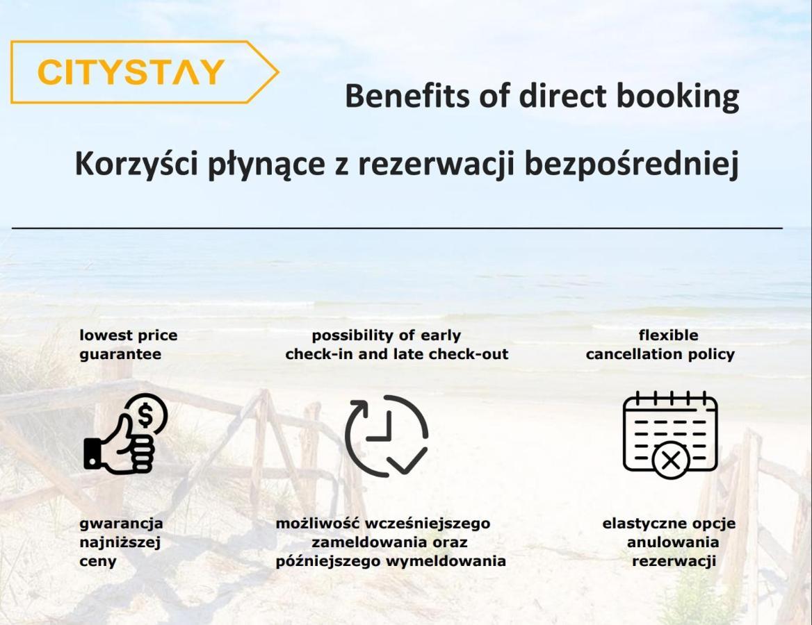 Citystay Nowa Letnica Gdansk Apartment Экстерьер фото
